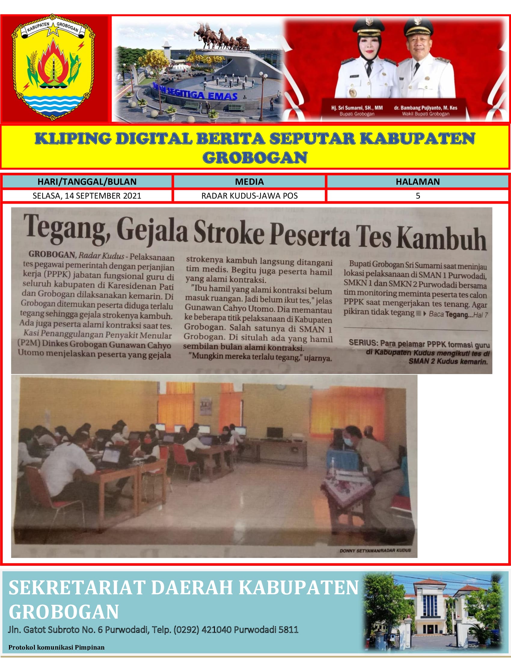 Tegang Gejala Stroke Peserta Kambuh Radar Kudus 14.09.2021
